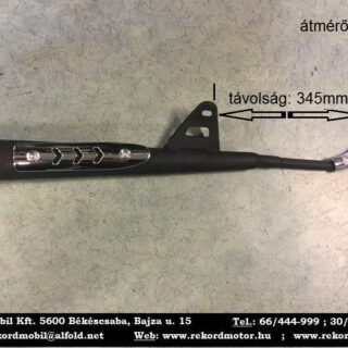 Benzinmotoros Kerékpár Alkatrész: ZT-35, Polymobil 408-hoz Kipufogó