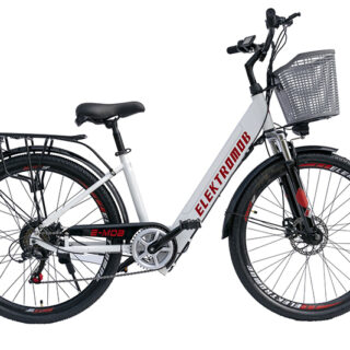 Polymobil E-MOB 24 Elektromos Kerékpár (Fehér Színben)