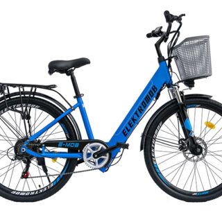 Polymobil E-MOB 24 Elektromos Kerékpár (Kék Színben)