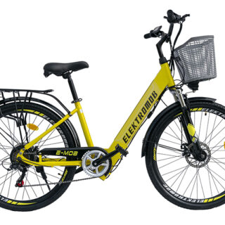 Polymobil E-MOB 24 Elektromos Kerékpár (Sárga Színben)