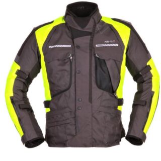 Modeka Westport (fekete-zöld) három rétegű vízálló motoros kabát