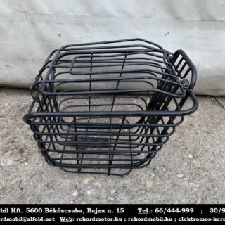 Benzinmotoros Kerékpár első fedeles kosár