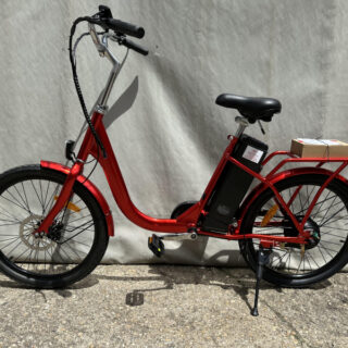 HY-07 48V-os Elektromos Kerékpár (Bordó)