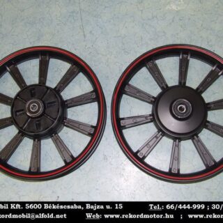 Benzinmotoros Kerékpár Alkatrész: 12" Öntött Felni Kerék (Első/Hátsó)"