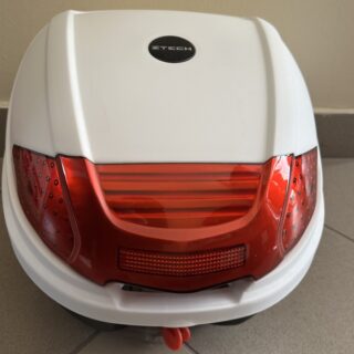 Elektromos Robogó Sisaktartó Hátsó Doboz (Fehér-Kisméretű)