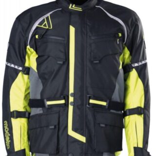 Modeka Tourex (fekete-zöld) Férfi Motoros Kabát