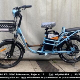 Polymobil E-MOB23 Elektromos Kerékpár (Kék Színben)