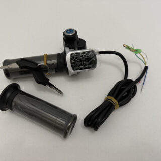 Elektromos Kerékpár Alkatrész: 48V-os Gázkar (LED Kijelzős)