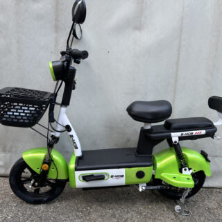 Polymobil E-MOB 38 Elektromos Robogó (Zöld-Fehér)