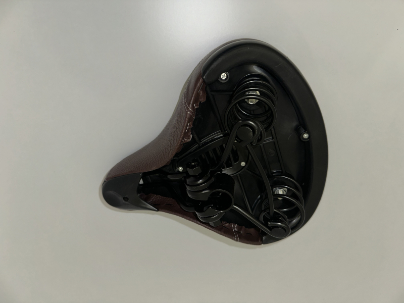 Elektromos Kerékpár Alkatrész: Ülés (Fekete-Barna Színben) - Image 2