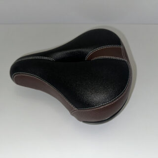 Elektromos Kerékpár Alkatrész: Ülés (Fekete-Barna Színben)