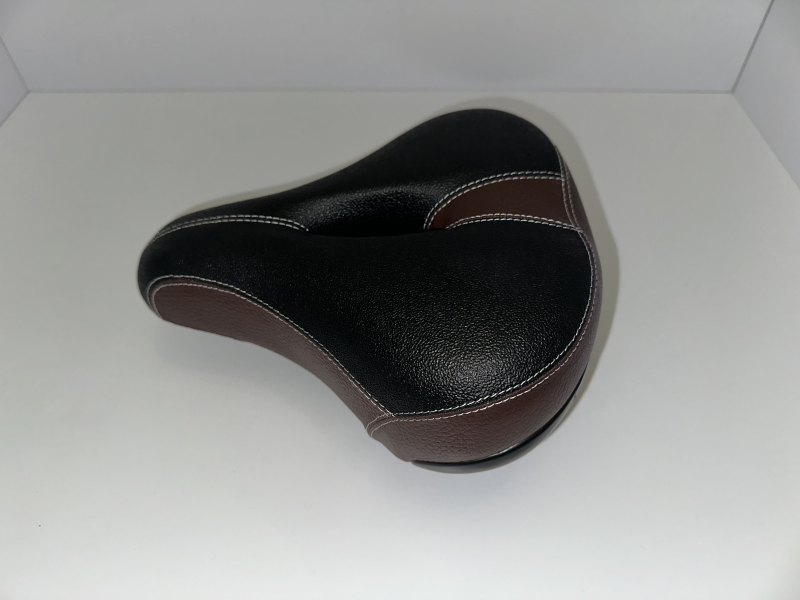 Elektromos Kerékpár Alkatrész: Ülés (Fekete-Barna Színben)