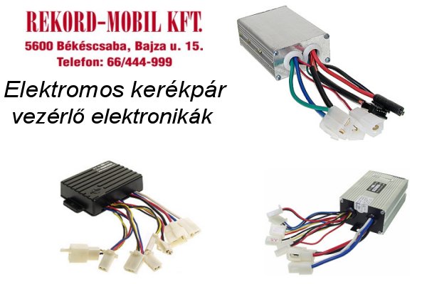 Elektromos kerékpár Alkatrész: Vezérlő elektronika (24V 36V 48V)